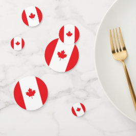 Kanada-Flagge Konfetti