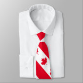 Kanada-Flagge Krawatte (Gebunden)