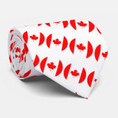 Kanada-Flagge Krawatte (Gerollt)