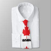 Kanada-Flagge Krawatte (Gebunden)