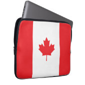 Kanada-Flagge Laptopschutzhülle (Vorne Rechts)