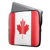 Kanada-Flagge Laptopschutzhülle (Vorderseite Links)