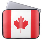 Kanada-Flagge Laptopschutzhülle (Vorderseite)