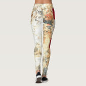 Kanada-Flagge Leggings (Rückseite)