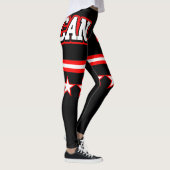 Kanada-Flagge Leggings (Rechts)