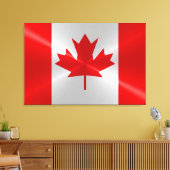 Kanada-Flagge Leinwanddruck (Insitu (Wohnzimmer))