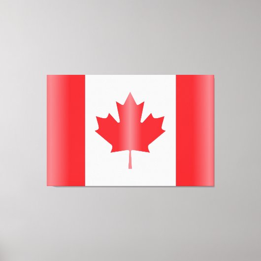 Kanada-Flagge Leinwanddruck (Vorderseite)
