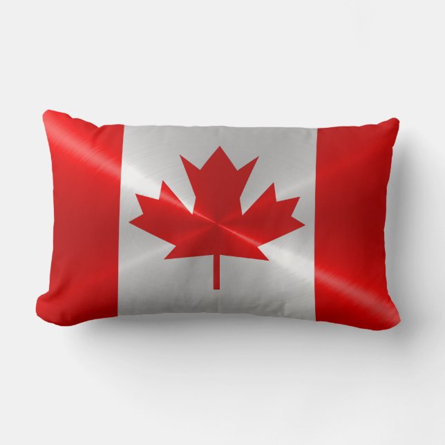 Kanada-Flagge Lendenkissen (Vorderseite)