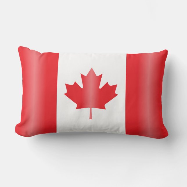 Kanada-Flagge Lendenkissen (Vorderseite)