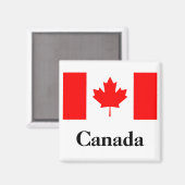 Kanada-Flagge Magnet (Vorderseite/Rückseite)