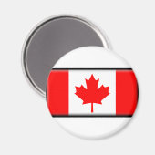 Kanada-Flagge Magnet (Vorderseite/Rückseite)
