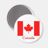 Kanada-Flagge Magnet (Vorderseite/Rückseite)