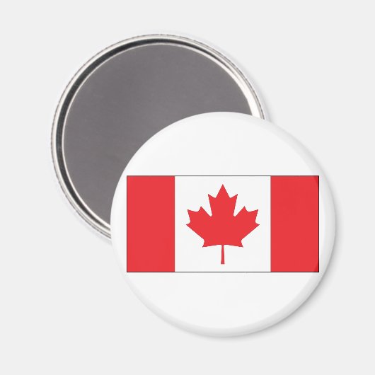 Kanada-Flagge Magnet (Vorderseite/Rückseite)