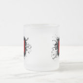 Kanada-Flagge Mattglastasse (Mittel)