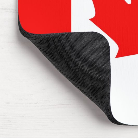Kanada-Flagge Mousepad (Ecke)