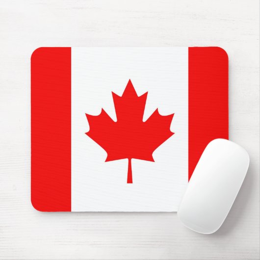 Kanada-Flagge Mousepad (Mit Mouse)