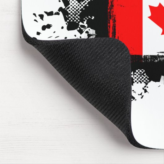 Kanada-Flagge Mousepad (Ecke)