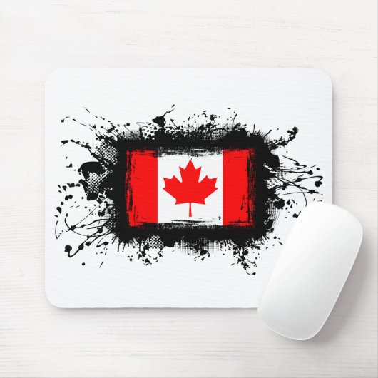 Kanada-Flagge Mousepad (Mit Mouse)