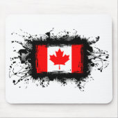 Kanada-Flagge Mousepad (Vorne)