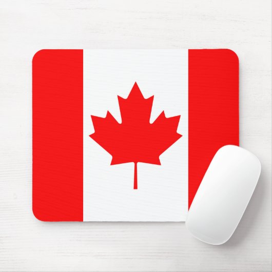 Kanada-Flagge Mousepad (Mit Mouse)
