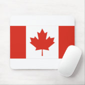 Kanada-Flagge Mousepad (Mit Mouse)