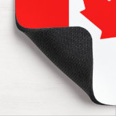 Kanada-Flagge Mousepad (Ecke)