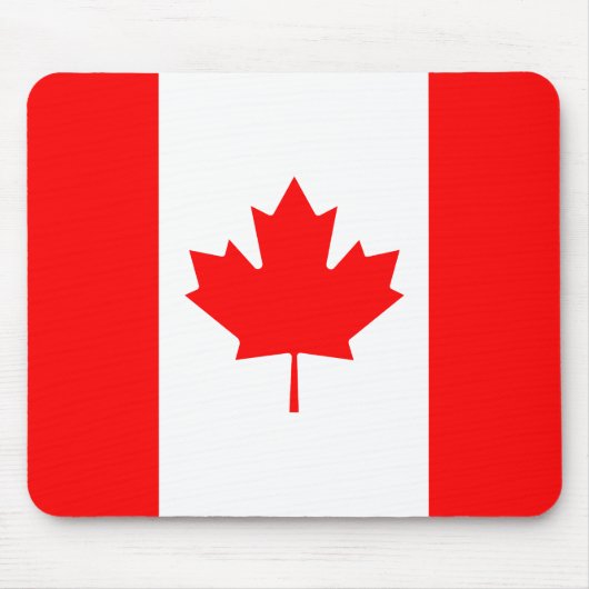 Kanada-Flagge Mousepad (Vorne)