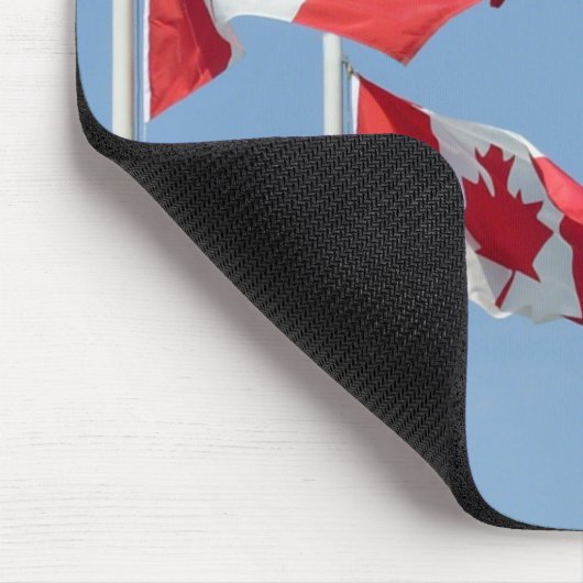 Kanada Flagge Mousepad Canada Souvenir Mousepad (Ecke)