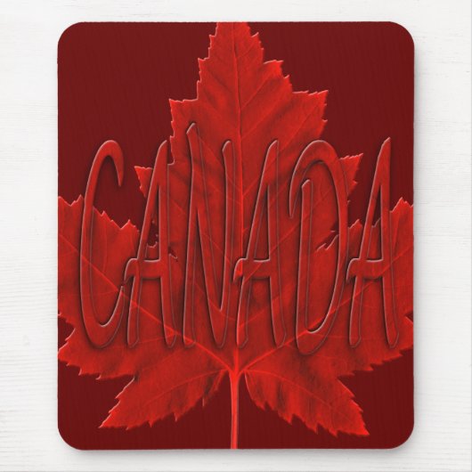 Kanada Flagge Mousepad Kanada Ahornleaf Mousepad (Vorne)