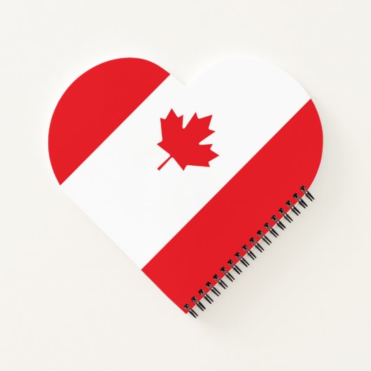 Kanada-Flagge Notizblock (Rückseite)