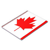 Kanada-Flagge Notizblock (Linke Seite)