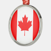 Kanada-Flagge Ornament Aus Metall (Links)