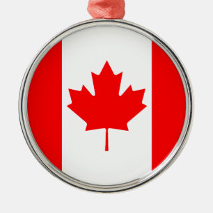Kanada-Flagge Ornament Aus Metall