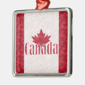 Kanada, Flagge Ornament Aus Metall (Links)