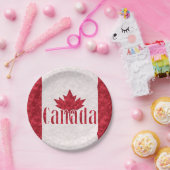 Kanada, Flagge Pappteller (Party)