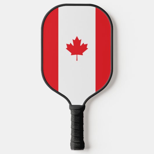 Kanada-Flagge Pickleball Schläger (Vorderseite)