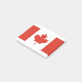 Kanada-Flagge Post-it Klebezettel (angewinkelt)