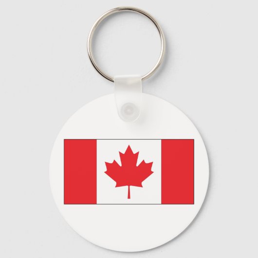 Kanada-Flagge Schlüsselanhänger (Vorderseite)