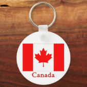 Kanada-Flagge Schlüsselanhänger (Vorderseite)