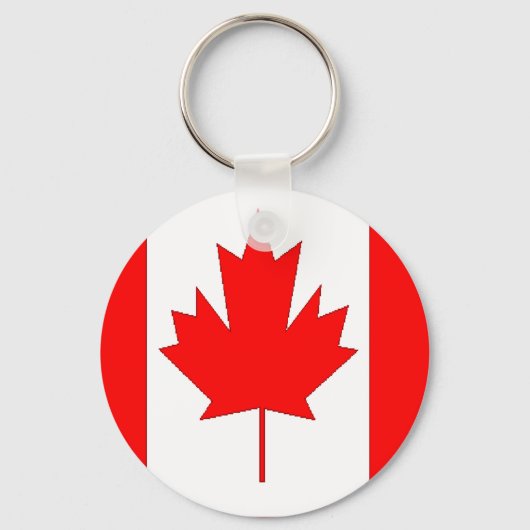 Kanada-Flagge Schlüsselanhänger (Vorderseite)