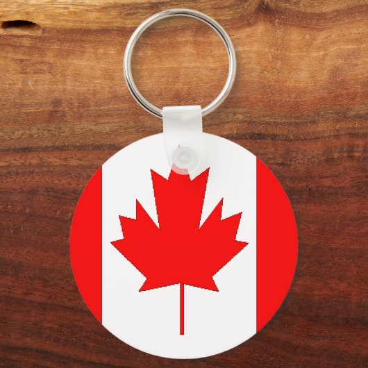 Kanada-Flagge Schlüsselanhänger (Vorderseite)