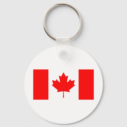 Kanada-Flagge Schlüsselanhänger (Vorderseite)