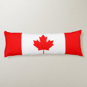 Kanada-Flagge Seitenschläferkissen (Rückseite)