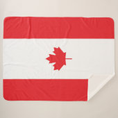 Kanada-Flagge Sherpadecke (Vorderseite (Horizontal))