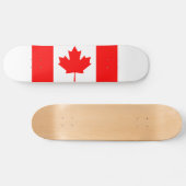 Kanada-Flagge Skateboard (Horizontal)