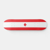 Kanada-Flagge Skateboard (Horizontal)