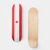 Kanada-Flagge Skateboard (Vorderseite)