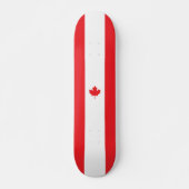 Kanada-Flagge Skateboard (Vorne)