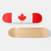 Kanada-Flagge Skateboard (Horizontal)