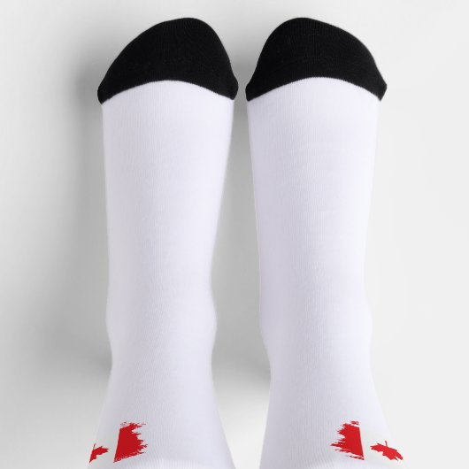 Kanada-Flagge Socken (Oben)